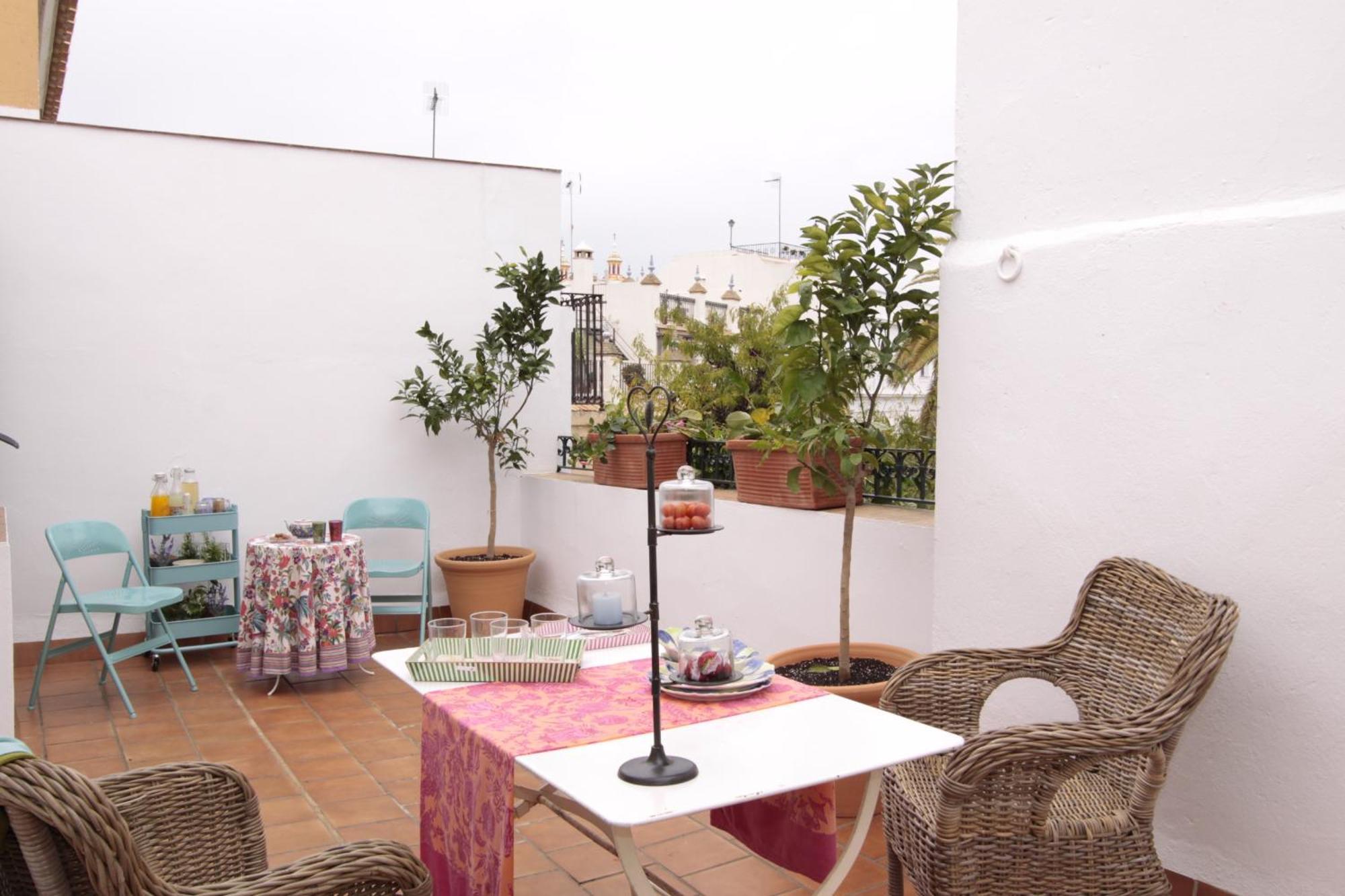 Apartamentos Plaza Pilatos Sevilla Eksteriør bilde